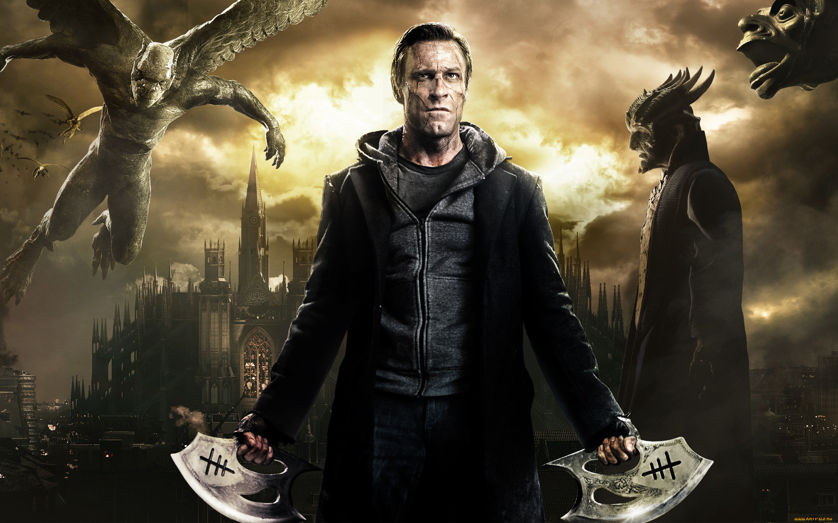 Обои I Frankenstein Кино Фильмы I, Frankenstein, обои для рабочего стола,  фотографии i frankenstein, кино фильмы, frankenstein, Я, франкенштейн Обои  для рабочего стола, скачать обои картинки заставки на рабочий стол.